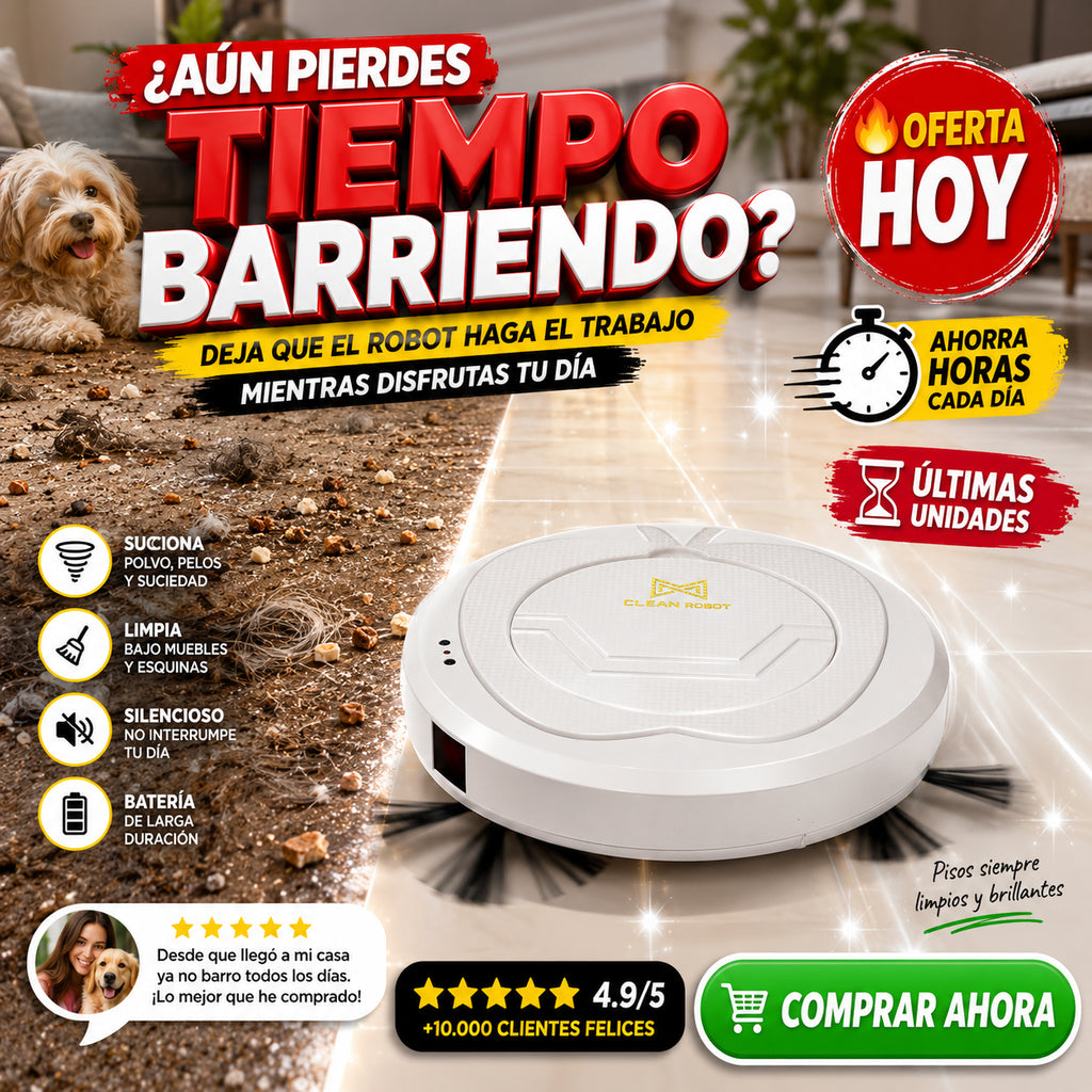 🏡✨ ¡Tu Casa Siempre Limpia Sin Mover un Dedo! 🤖